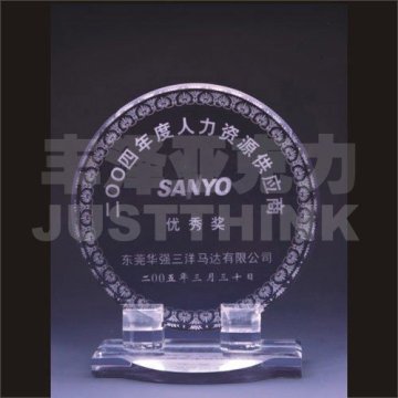 promotion gift crystal craft trophy