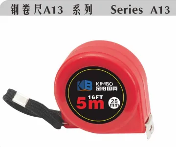 New Abs Rubber Case Steel Measures Tape Measuring