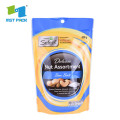 resealable spice plastic flat pouches with zipper