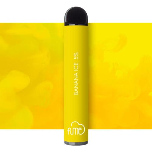 Fume Fume Extra 1500 Puffs descartáveis ​​Vape Banana Ice