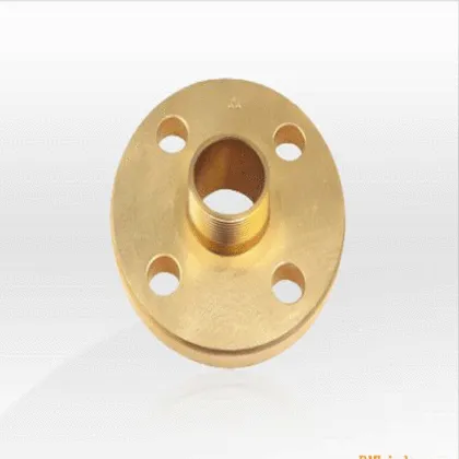 ANSI 16.48 Blind Forging Golden Color Paint Flange