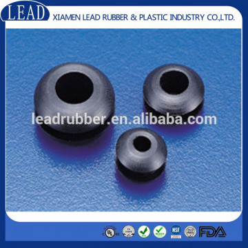 Customized black color flexible epdm rubber grommet