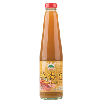 Plum sauce used in hotel restaurants