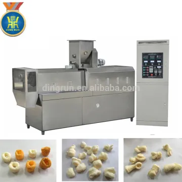 corn puffs food making equipment line