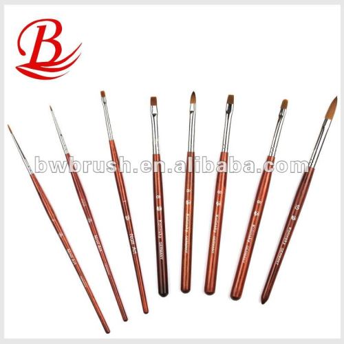 Baowang Red Wood Series Nail Brush Kit