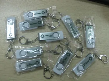 China hotsales  Swivel USB Flash Drive Can OEM Logo & Toning Colour