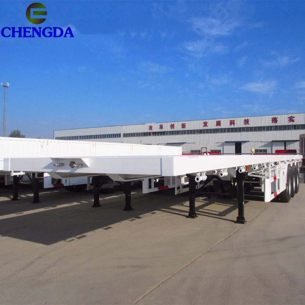 Flatbed trailer (2)