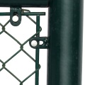 PVC coated Black panels used chain link fences