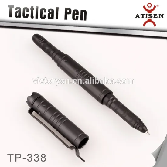 Aviation Aluminum Self Defense Tactical Pen Glass Breaker Tool Military Combat