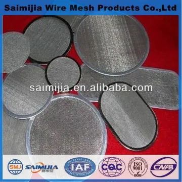 Mining used stainless steel micro screen filter mesh