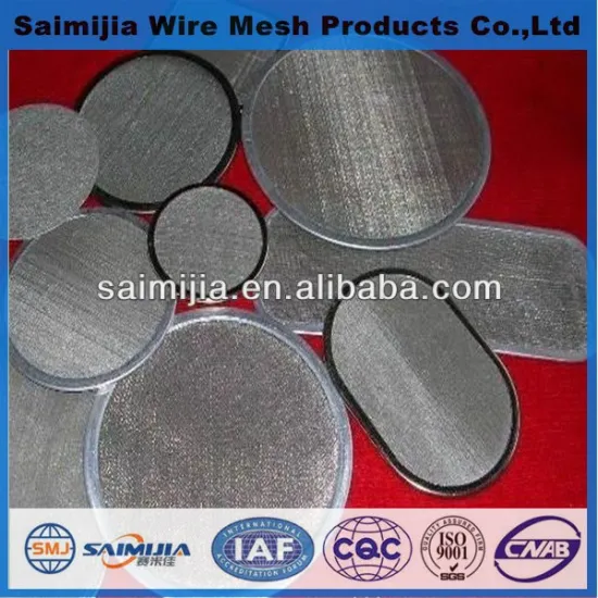 Mining used stainless steel micro screen filter mesh