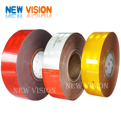 High Visibility Temporary Traffic Signs Pristmatic Grade Reflective Tape