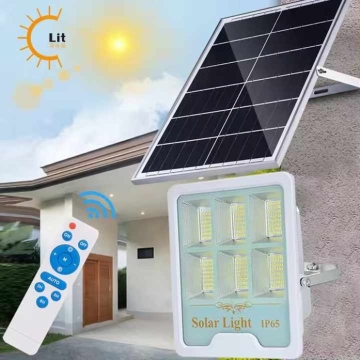 Wholesale IP65 Waterproof 200W Solar Searchlight for Outdoor Gardens and Commercial Projects