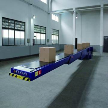 Telescopic belt conveyor system