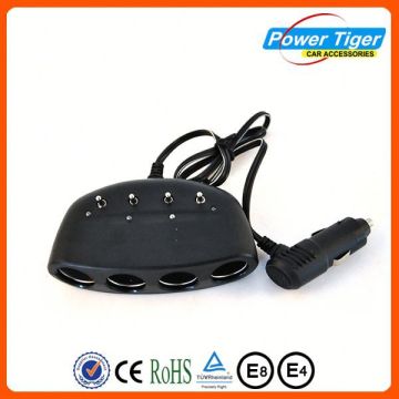 Top selling universal auto cigarette lighter plug with switch