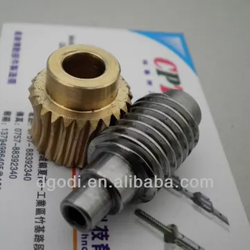 high precision custom metal worm gears set, worm reduction gear