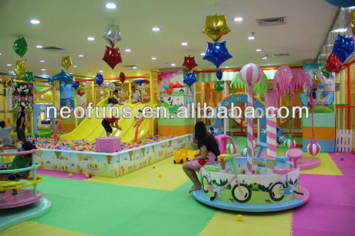 2015 Children Indoor Soft Playground Equipment/Funny Children Indoor Playground &amp (NF-K54)