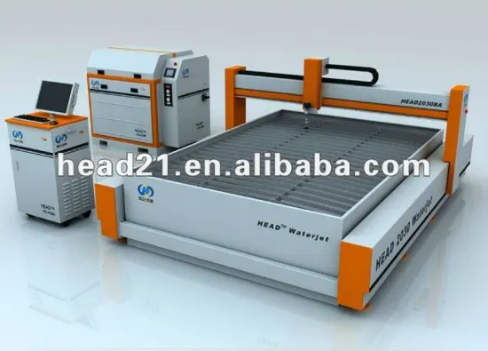 China competitive price four-axis cnc water jet cutting marble machine