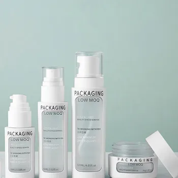 Plastic pump cosmetic bottles