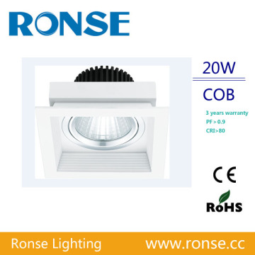 COB LED IP20 Residential lighting downlight spot light