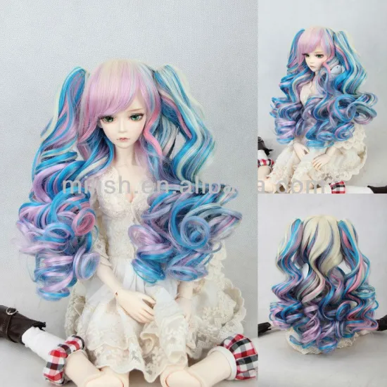 Cute wholesale BJD doll wig for american girl doll BJDW-0051