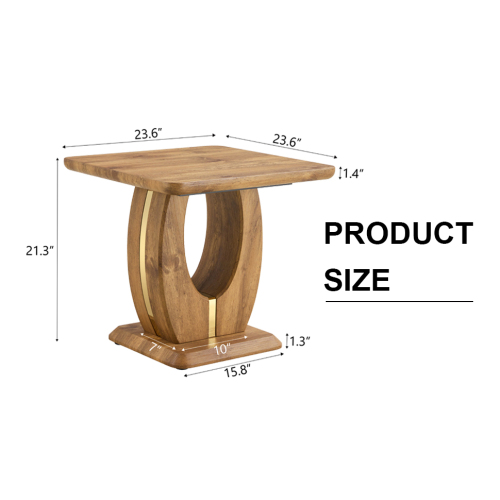 Patterned MDF Square Coffee Table5