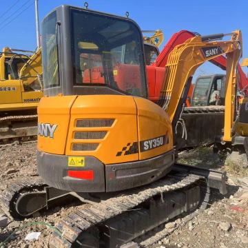 中古Sany Sy35 Crawler Excavator -Hangkui安い油圧掘削機