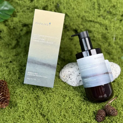 BANGWEI Organic Vitamin E Body Lotion - Moisturizing Whitening Body Cream for Skin Care