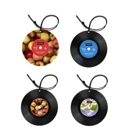 Rock n Roll Cellulose Car Air Freshener