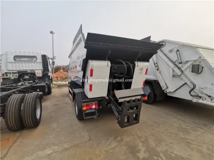 Foton new design light waste collection vehicles