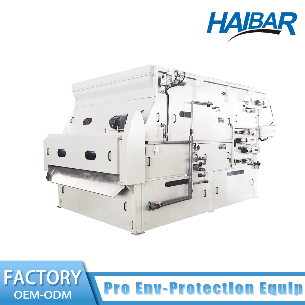 Triple-Belt Gravitational Thickening and Dewatering System