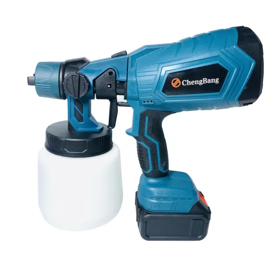 1000ml Portable Electric Spray Gun: A Cordless Paint Sprayer with Adjustable Flow Control for Home and Auto Painting