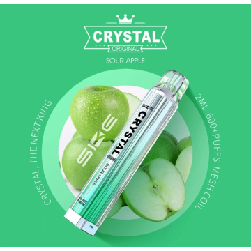 Toptan Çill Crystal 600 Puflu Taze Tek Kullanımlık Vape