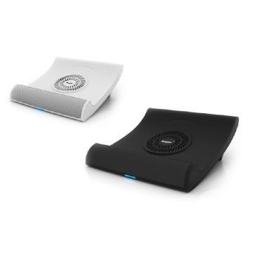 Laptop Speaker with Cooling Fan, Laptop Riser
