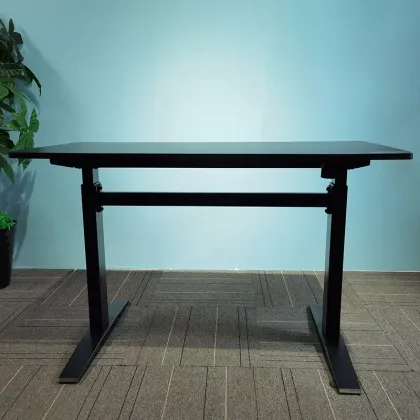 Durable Uplift Wooden CEO Black Standing Desk