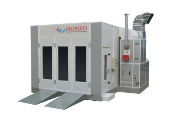Automatic Spray Booth Pressure Lock System for Paint Booth Doors