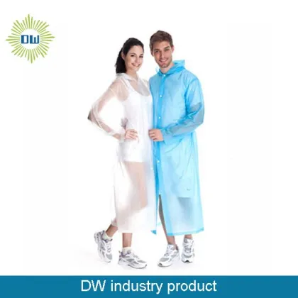 FACTORY WHOLESALE LONG PVC RAINCOAT