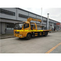 XCMG 5ton Tow lori wreckers zilizowekwa cranes