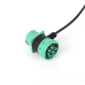 9-poliger männlicher IP67-Wasserdichter an Apex2.8 Stecker