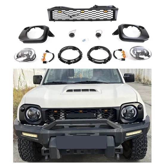 4x4 Off Road Auto Parts: Suzuki Jimny 2007-2011 Grille & Body Kit