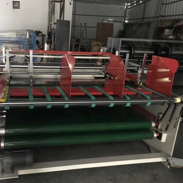 Semiautomatic box corrugated folder gluer machine