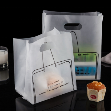 biodegradable plastic take out bag for restaurant