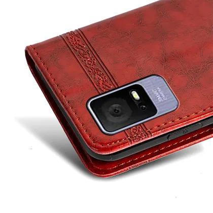 Side Buckle Luxury Mobile Phone Case for TCL Phones