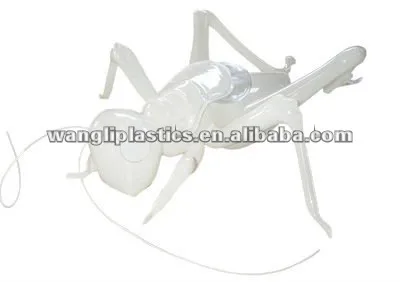 PVC Inflatable Plastic Grasshopper Toy
