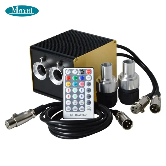 12V 24W RGBW DMX LED Fiber Optic Illuminator