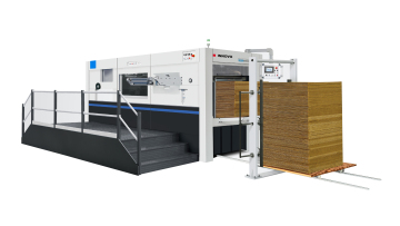 ZXYB 1200 Semi-automatische dobbelsteen snij- en vouwmachine met striping