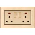 British Standard Electrical Wall Switch Socket