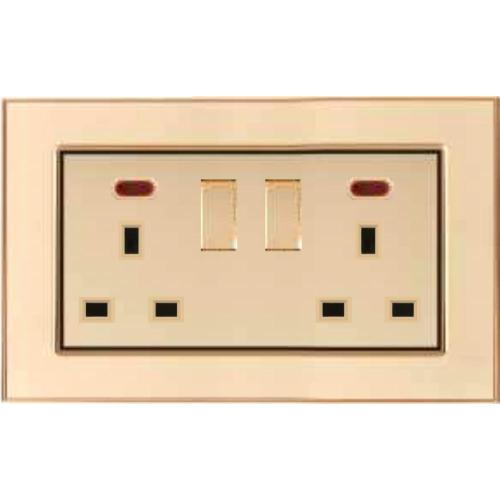 British Standard Electrical Wall Switch Socket