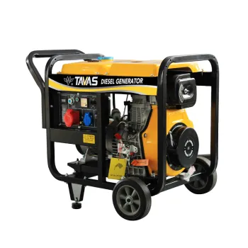 5kVA to 7kW 3 Phase Small Air-Cooled Portable Diesel Generator for Home