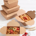 Professionell papper lunchlåda sallad take away box